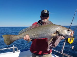 Old Man caught a Giant Golden Trevally in Winter 2018
