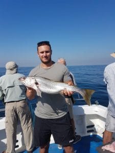 King George Whiting caught by young boy in Winter 2018