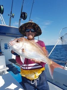 A Giant Reef Fish caught by old man in Winter 2018